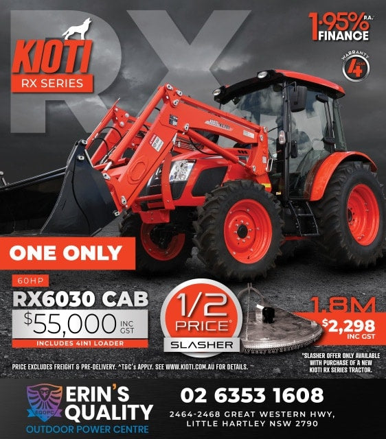 Kioti - RX6030 - Utility Tractor - SALE