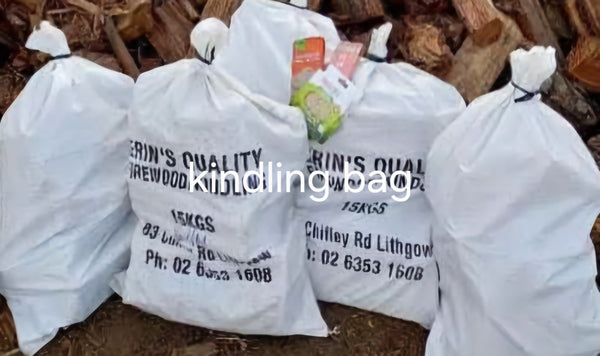 Kindling Bags - Firewood