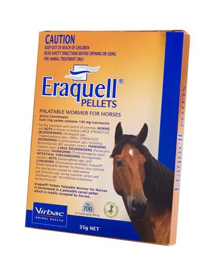 Virbac Eraquell 35g Pellets - Equine Wormers