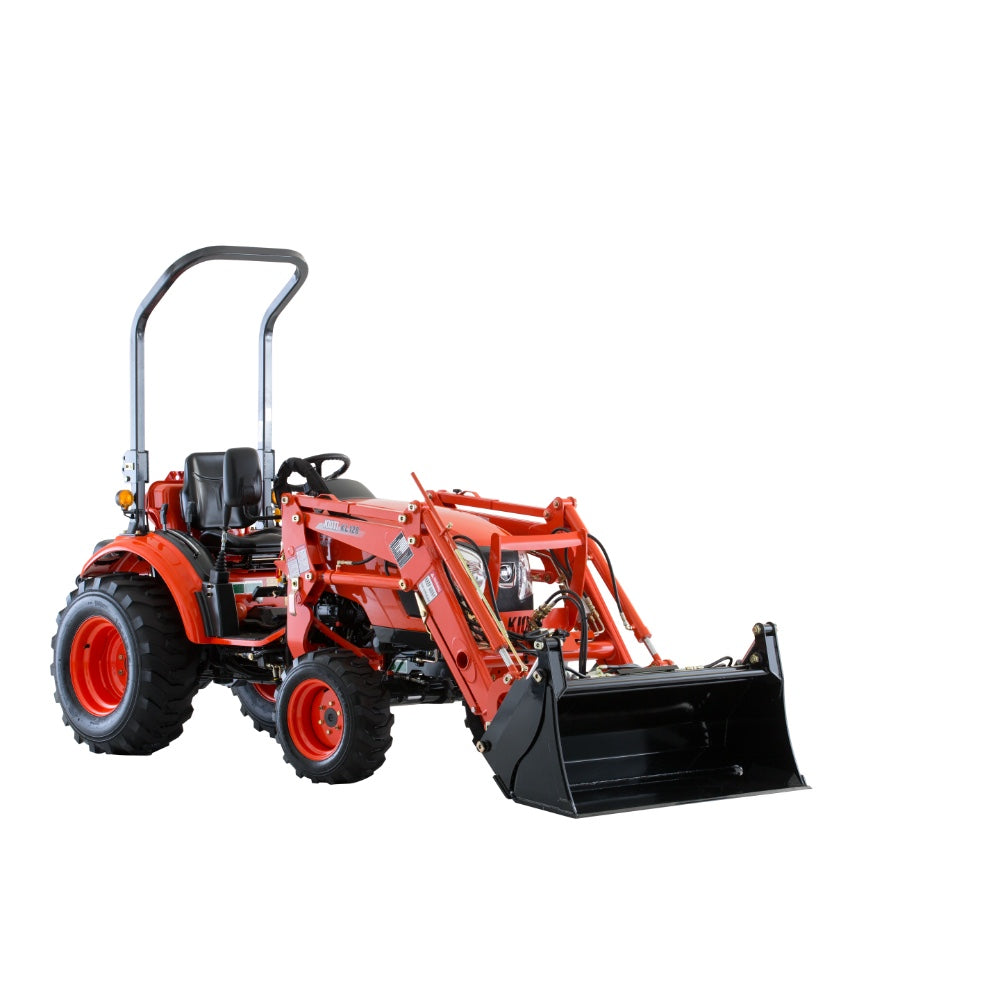 CK3010 ROPS Compact Tractor INCLUDES 4 IN 1 front end Loader Bucket ...